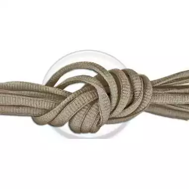 Lacets de chaussures bruns, ronds en couleur et fantaisie…