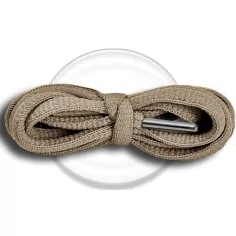 Lacets de chaussures bruns, ronds en couleur et fantaisie…