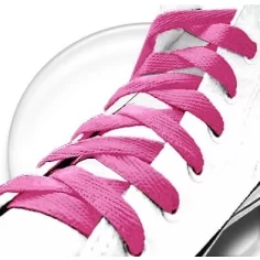 Lacets roses fushia colorés, originaux et fantaisie en… 2