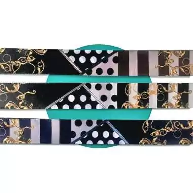 Lacets satin large foulard : 3&nbsp;couleurs pour vos chaussures