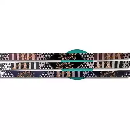 Lacets satin large foulard : 3&nbsp;couleurs pour vos chaussures