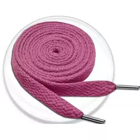 Lacets chaussures couleur rose framboise fantaisie en…