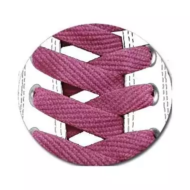 Lacets chaussures couleur rose framboise fantaisie en…