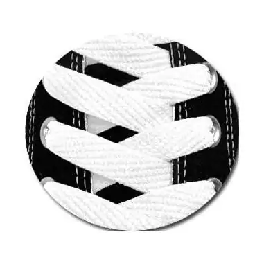 Lacets de chaussures blancs plats fins et fantaisie,…