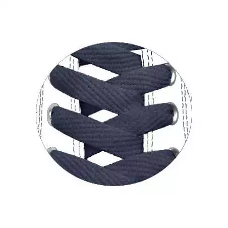 Lacets bleus foncés marine navy et plats,vente lacets…