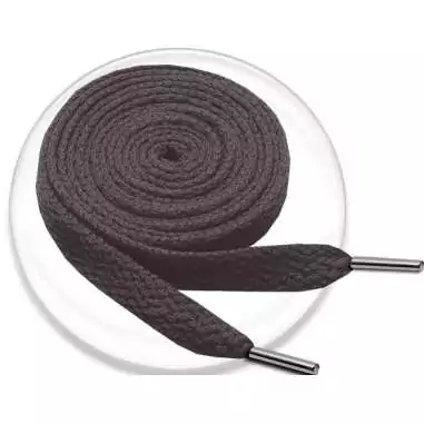 Lacets de chaussures marron chocolat et plats, boutique de…