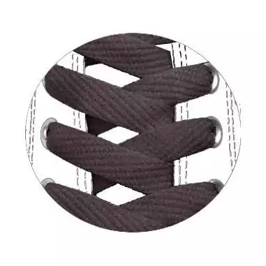 Lacets de chaussures marron chocolat et plats, boutique de…