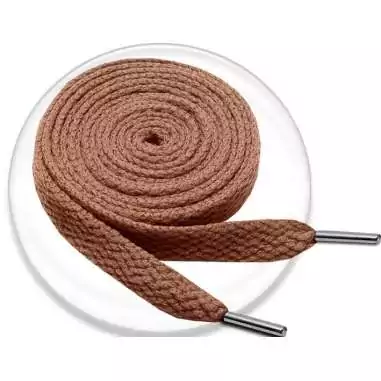 Lacets de chaussures marron caramel et plats, boutique de…