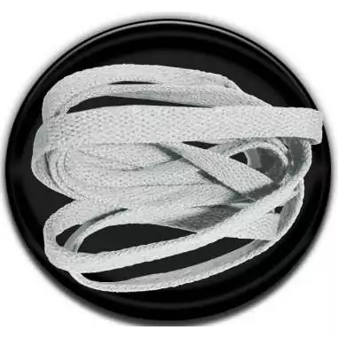 Lacets de chaussures gris et plats, boutique de vente en…