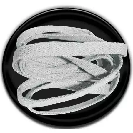 Lacets de chaussures gris et plats, boutique de vente en…