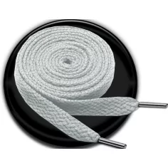 Lacets de chaussures gris et plats, boutique de vente en…