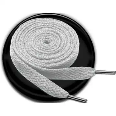 Lacets de chaussures gris et plats, boutique de vente en…