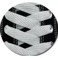 Lacets de chaussures gris et plats, boutique de vente en… 2