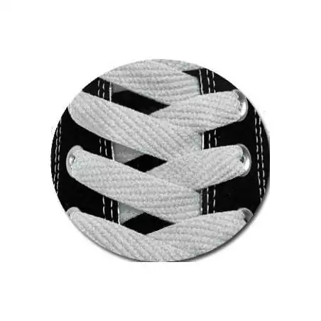 Lacets de chaussures gris et plats, boutique de vente en…