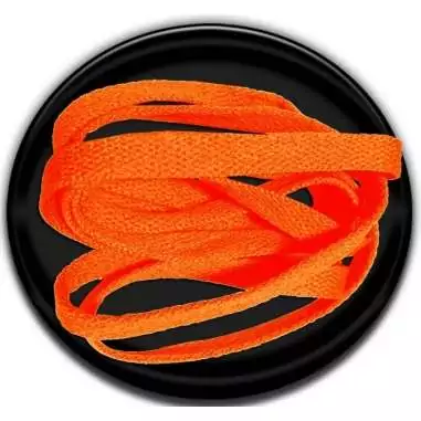 Lacets de chaussures fluos orange fantaisie.Boutique de…