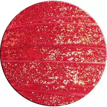 Lacets rouges en velours brillant paillettes glitter…