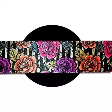 Lacets satin large rayés&nbsp;& fleuris : 2 largeurs pour vos…