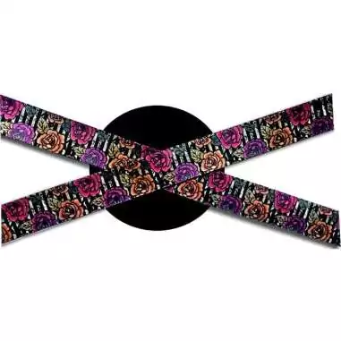 Lacets satin large rayés&nbsp;& fleuris : 2 largeurs pour vos…