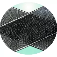 Lacets organza noir liseret argenté pour vos chaussures 2