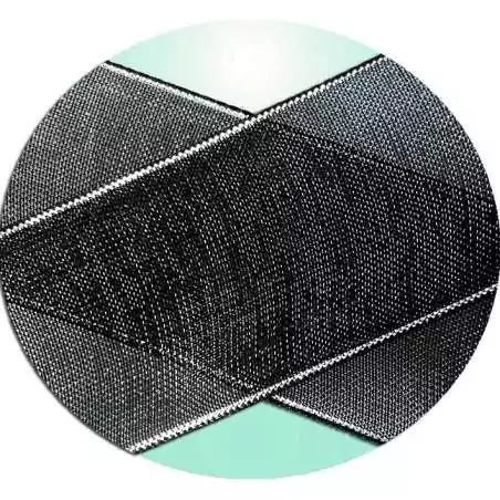 Lacets organza noir liseret argenté pour vos chaussures