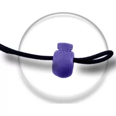Stoppeurs boules violets pour vos lacets, capuches, ... 2