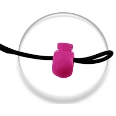 Stoppeurs boules rose fuchsia pour vos lacets, capuches, sacs... 2