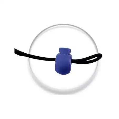 Stoppeurs boules bleu marine pour vos lacets, capuches, sacs...