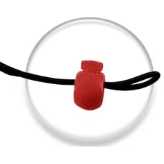 Stoppeurs boules rouges pour vos lacets, capuches, sacs... 2