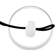 Stoppeurs boules blancs pour vos lacets, capuches, sacs... 2
