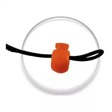 Bloqueurs stoppeurs boules ronds oranges de lacets de…