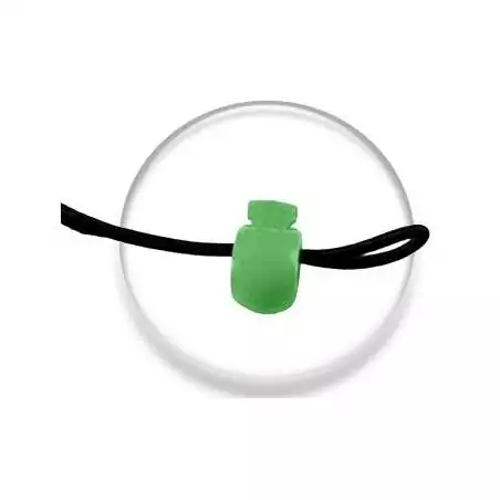 Stoppeurs boules verts pour vos lacets, capuches, sacs,…