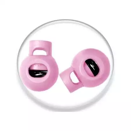 Bloqueurs stoppeurs boules ronds roses de lacets de…
