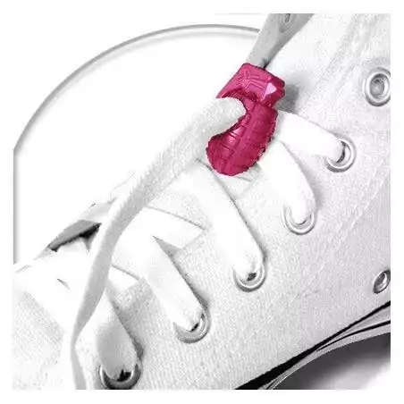 Stoppeurs bloqueurs grenades fuchsia pour lacets,…