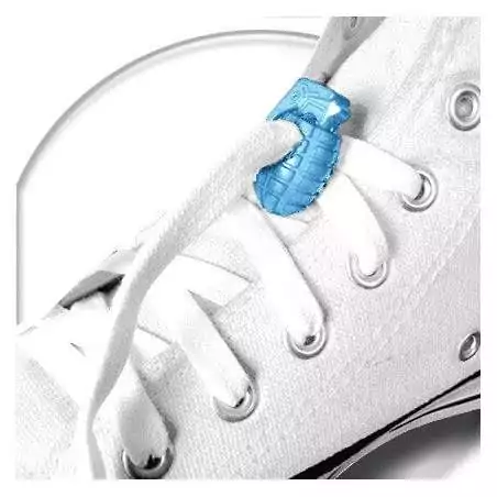 Stoppeurs bloqueurs grenades bleus pour vos lacets,…