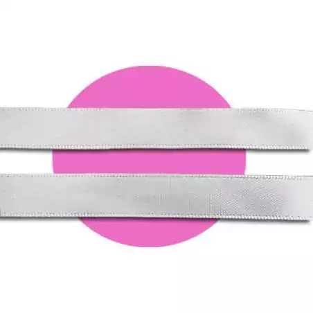 Lacets en satin gris perle pour vos chaussures