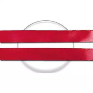 Lacets en satin rouge pour vos chaussures