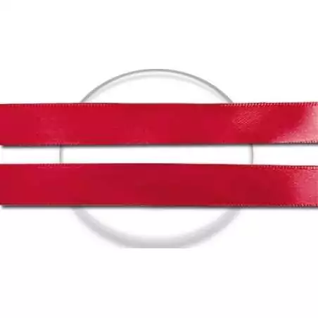 Lacets en satin rouge pour vos chaussures