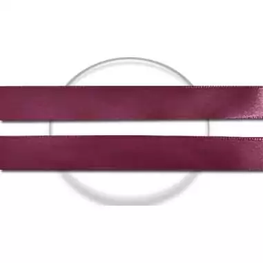 Lacets en satin bordeaux pour vos chaussures
