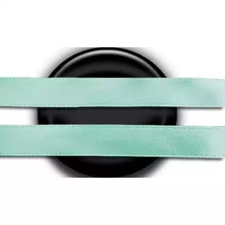 Lacets en satin vert menthe pour vos chaussures