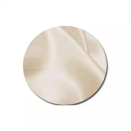 Lacets en satin beige lin pour vos chaussures