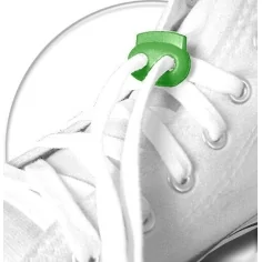 Stoppeurs plats verts pour vos lacets, capuches, sac.. 2