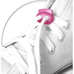 Bloqueurs plats roses fuchsia pour vos lacets, capuches, sac 2