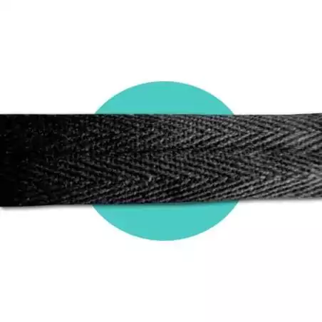 Lacets de chaussures noirs larges plats en coton.Boutique…