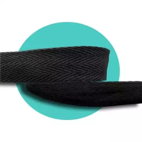 Lacets de chaussures noirs larges plats en coton.Boutique…