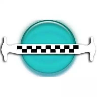 Lacet silicone damier noir & blanc &nbsp; pour vos chaussures