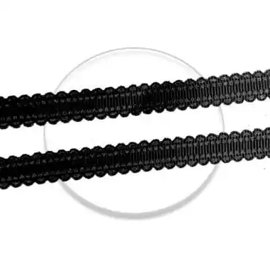 Lacets fins dentelés blancs ou noirs pour vos chaussures