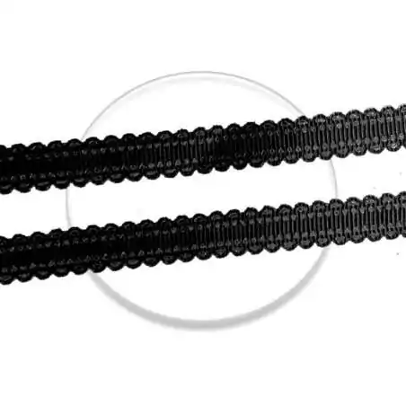 Lacets fins dentelés blancs ou noirs pour vos chaussures