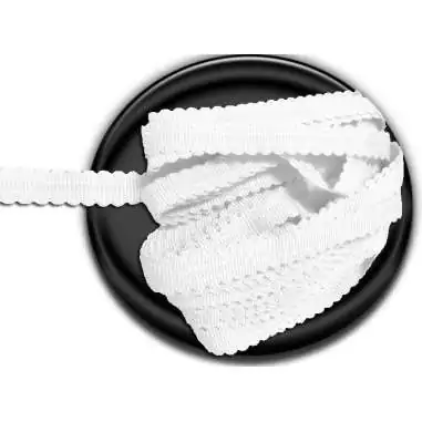 Lacets fins dentelés blancs ou noirs pour vos chaussures