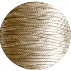 Lacets fins cirés&nbsp;en beige naturel pour vos chaussures 2