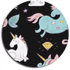 Socquettes noires licornes pour vos jolis pieds 2